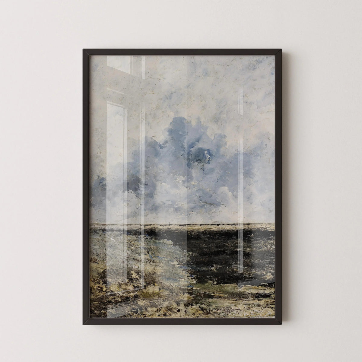 August Strindberg Seascape Giclee Print: Moody Impressionist Art