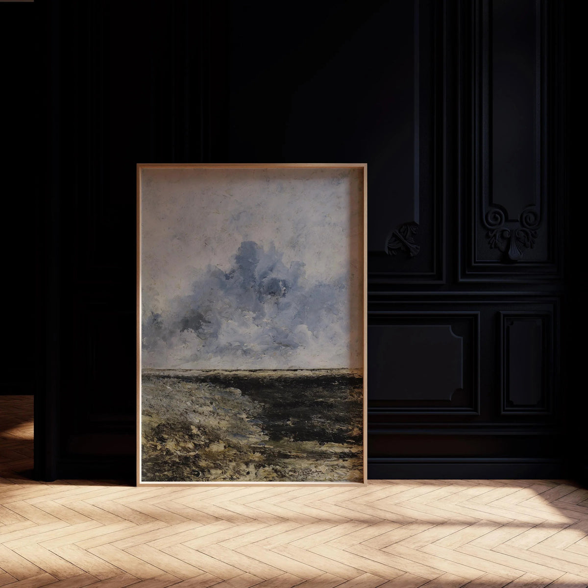 August Strindberg Seascape Giclee Print: Moody Impressionist Art