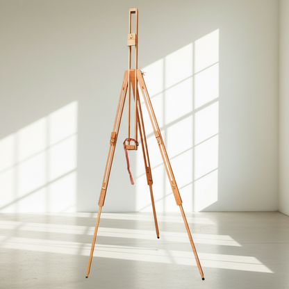 Foldable Beechwood Tripod Field Easel