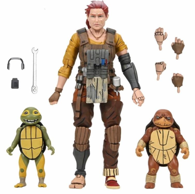 Teenage Mutant Ninja Turtles: The Last Ronin - Les années perdues Grammy April avec bébé Yi et Moja