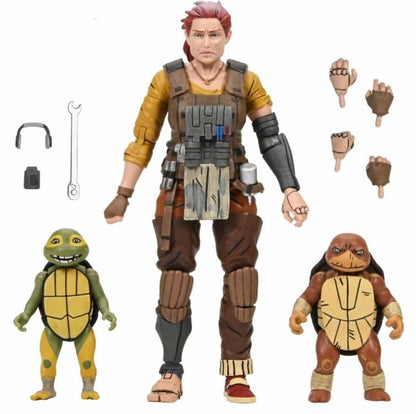 Teenage Mutant Ninja Turtles: The Last Ronin - Les années perdues Grammy April avec bébé Yi et Moja