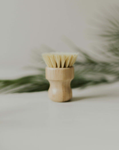 Brosse en bambou pour pots de cuisine