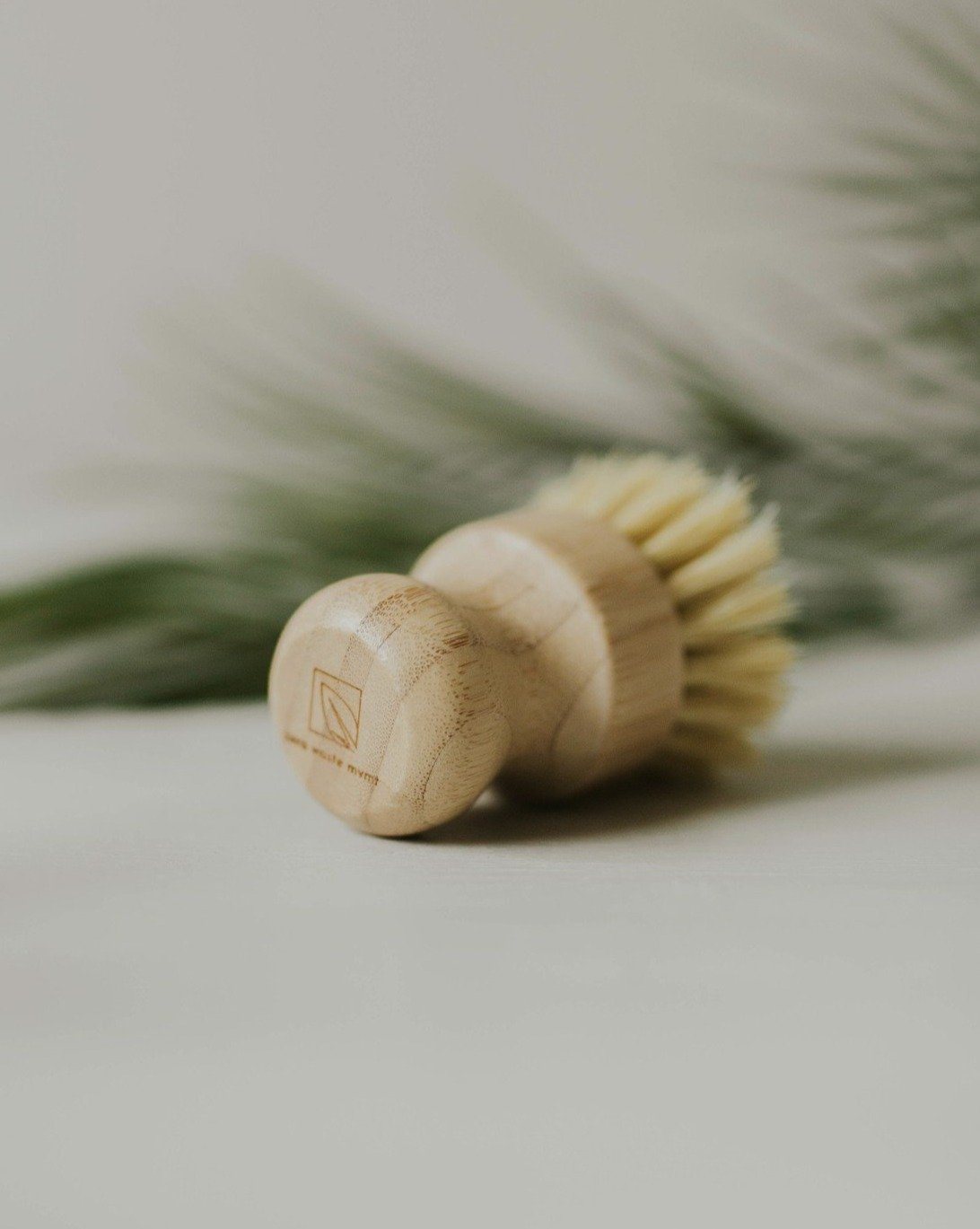 Brosse en bambou pour pots de cuisine