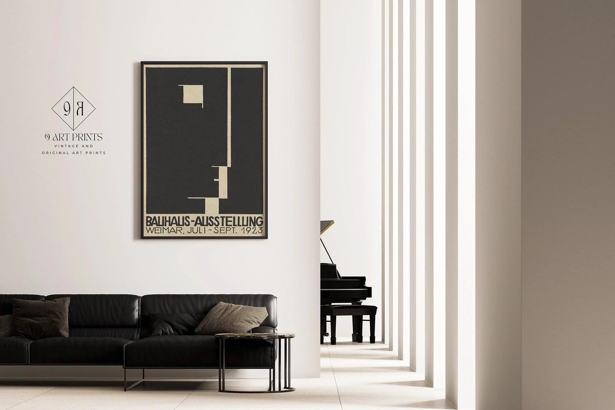Bauhaus Ausstellung 1923 Print: Mid-Century Modern Art