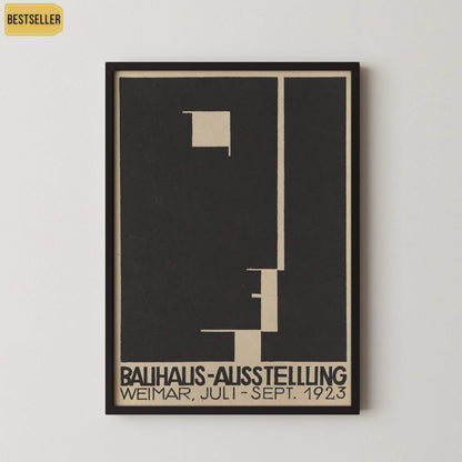 Bauhaus Ausstellung 1923 Print: Mid-Century Modern Art