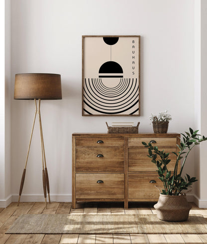 Bauhaus 'The Lamp' Art Print: Mid-Century Modern Giclee