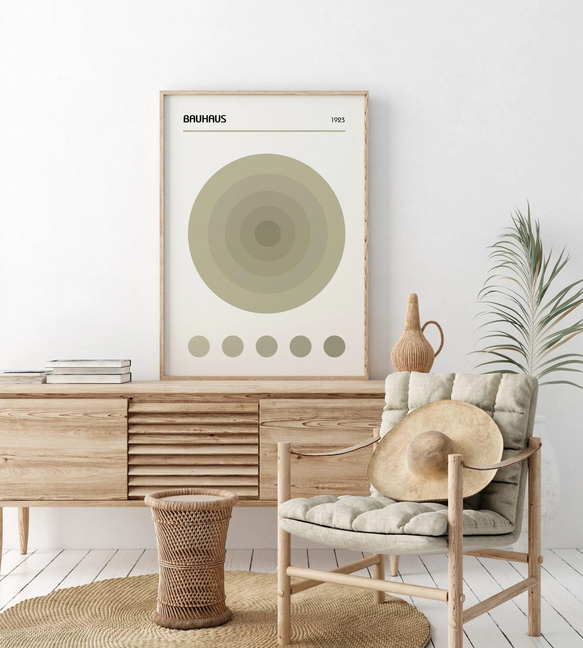 Bauhaus 'The Target' Art Print: Mid-Century Modern Giclee