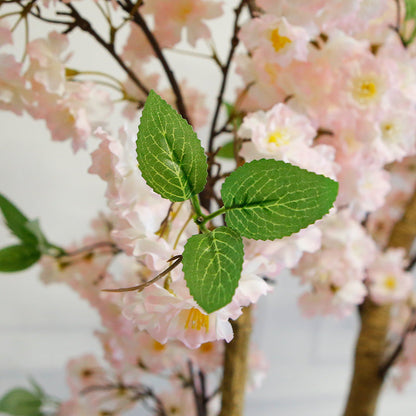 Arbre artificiel en fleurs en pot 2,4 m