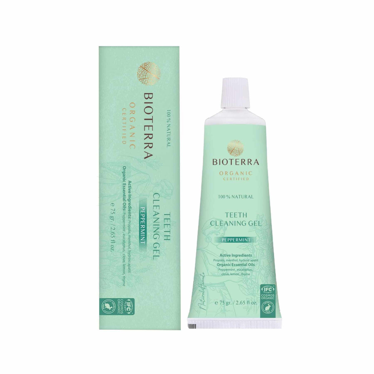 Gel Dentaire Bio Nettoyant – 75 ml