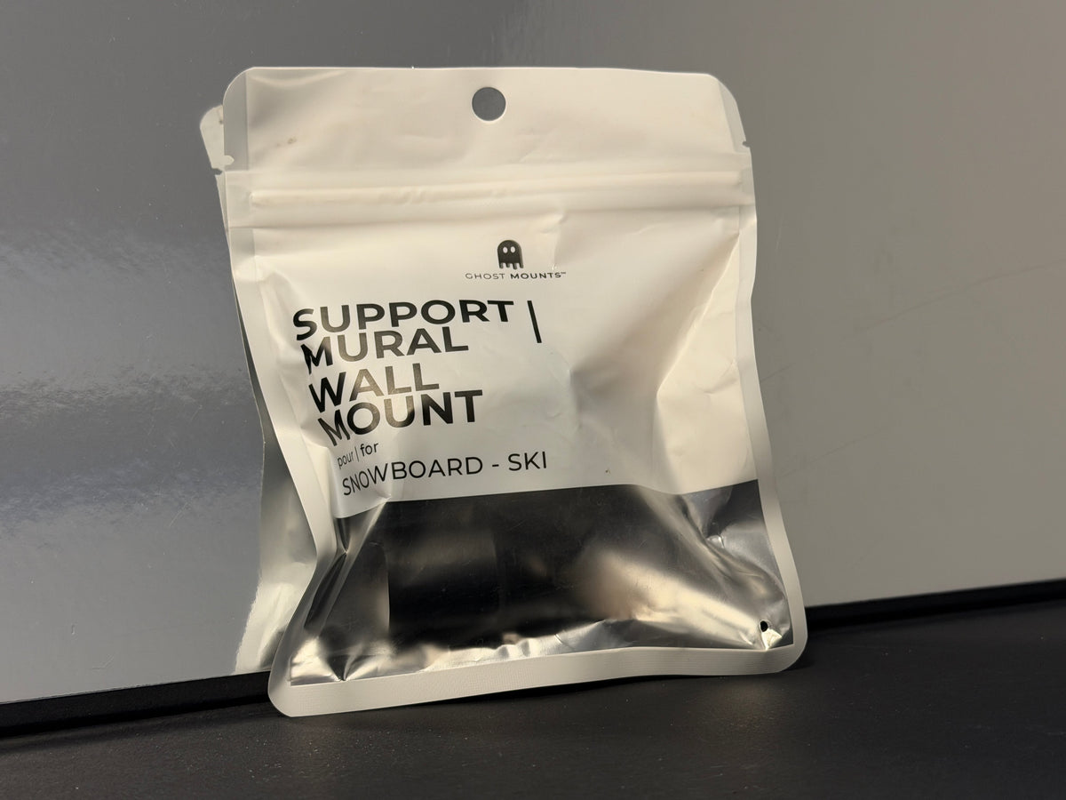 Supports Muraux pour Snowboards | Caoutchouc Qualité Militaire Minimaliste