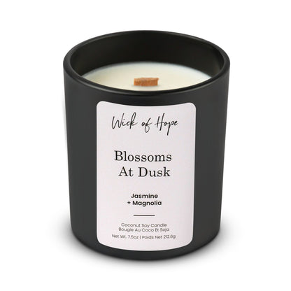 Bougie Fleurs au Crépuscule | Jasmin + Magnolia