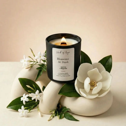 Bougie Fleurs au Crépuscule | Jasmin + Magnolia