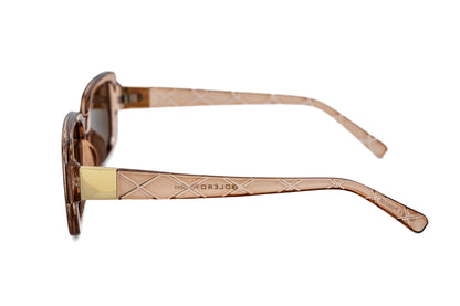 Boléro Odette — Quilted Rectangular Sunglasses