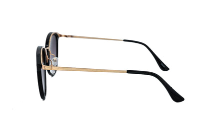 Boléro Soraya — Round Brown Gradient Sunglasses