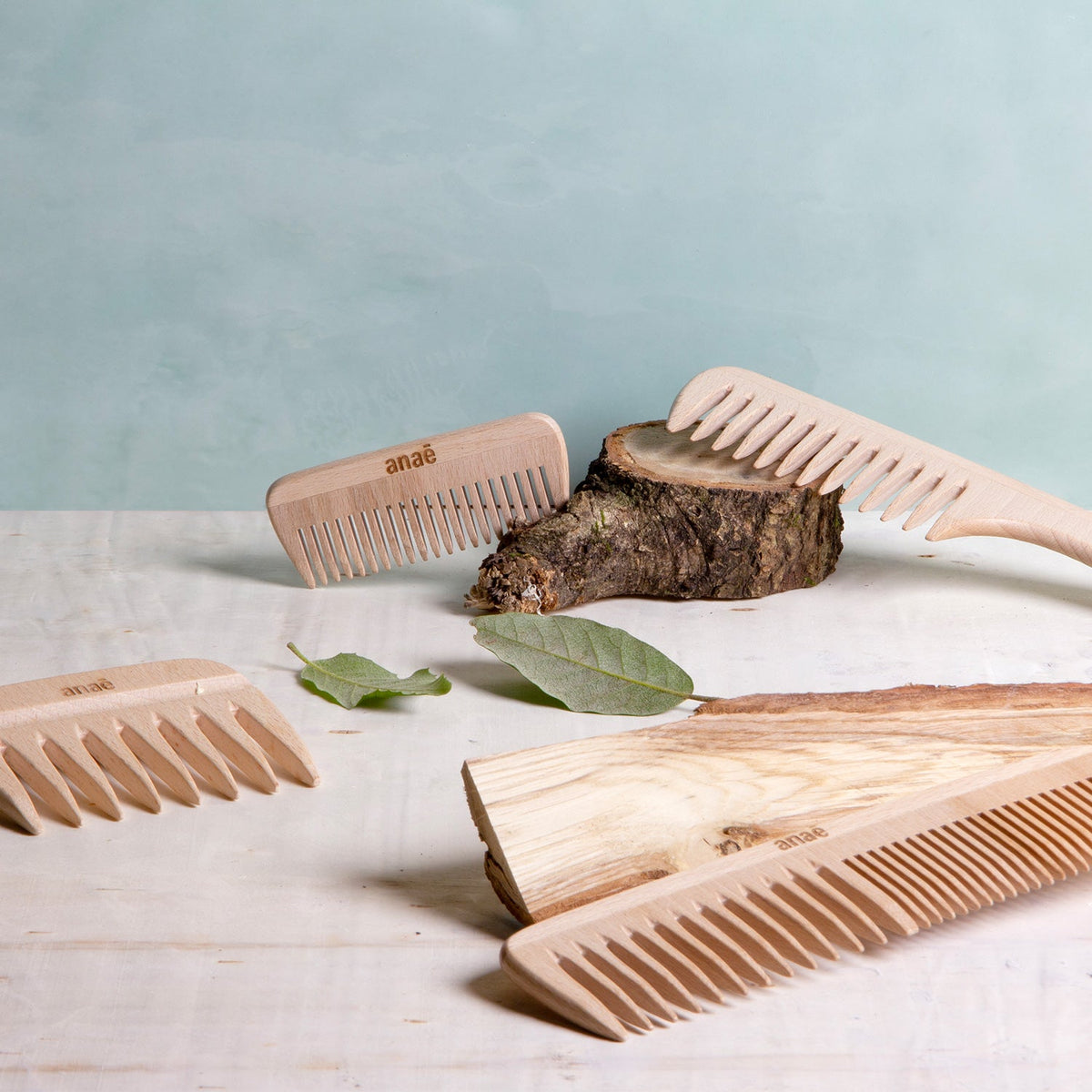 Pocket Wooden Comb, Handcrafted in Beechwood