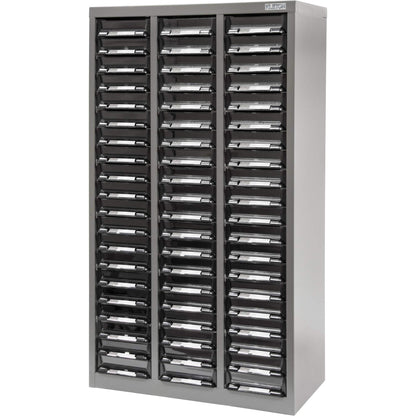 Meuble de rangement KPC-300, acier galvanisé, 60 tiroirs, 21-3/10" x 10-2/5" x 36-9/10", gris
