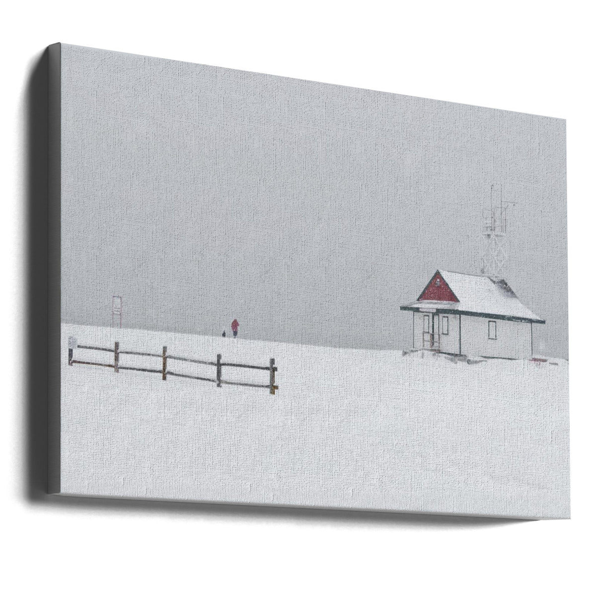 Wall art Guild House on the beach I Canvas Wall Art