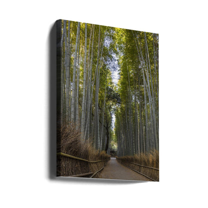 Wall art Mighty Arashiyama bamboo forest