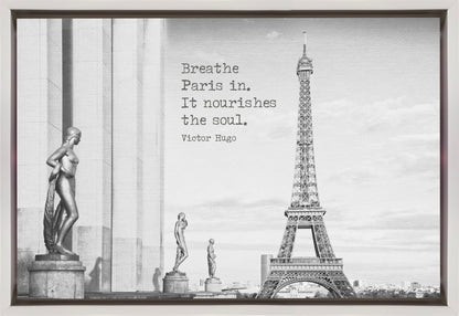 Wall art Breathe Paris in