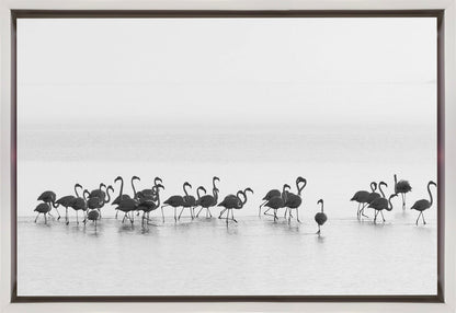 Wall art Flamingos