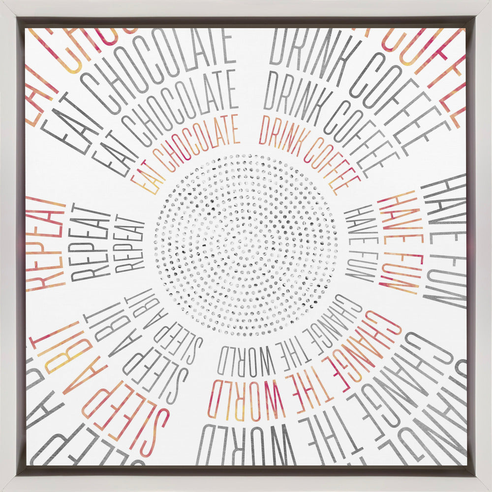 Art mural ART GRAPHIQUE Cercles de vie