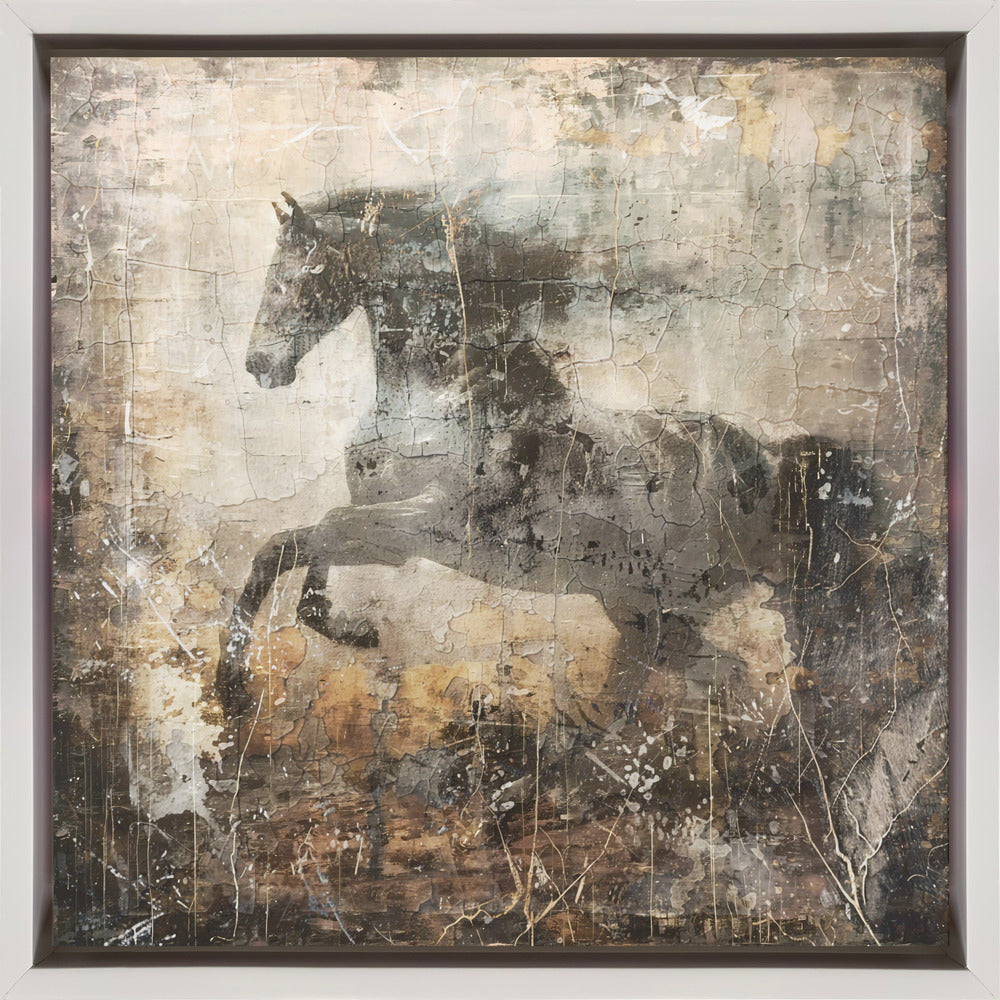 Wall art Horse Vintage Art Illustration 09
