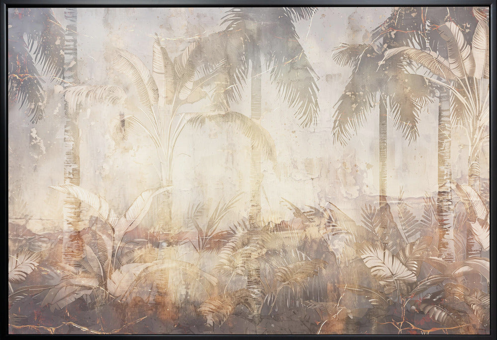Wall art Jungle Leaves Art Illustration Wallart 45