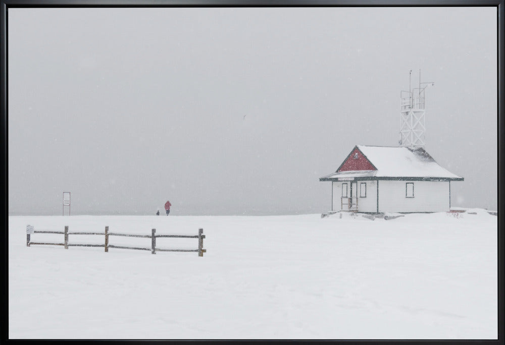 Wall art Guild House on the beach I Canvas Wall Art