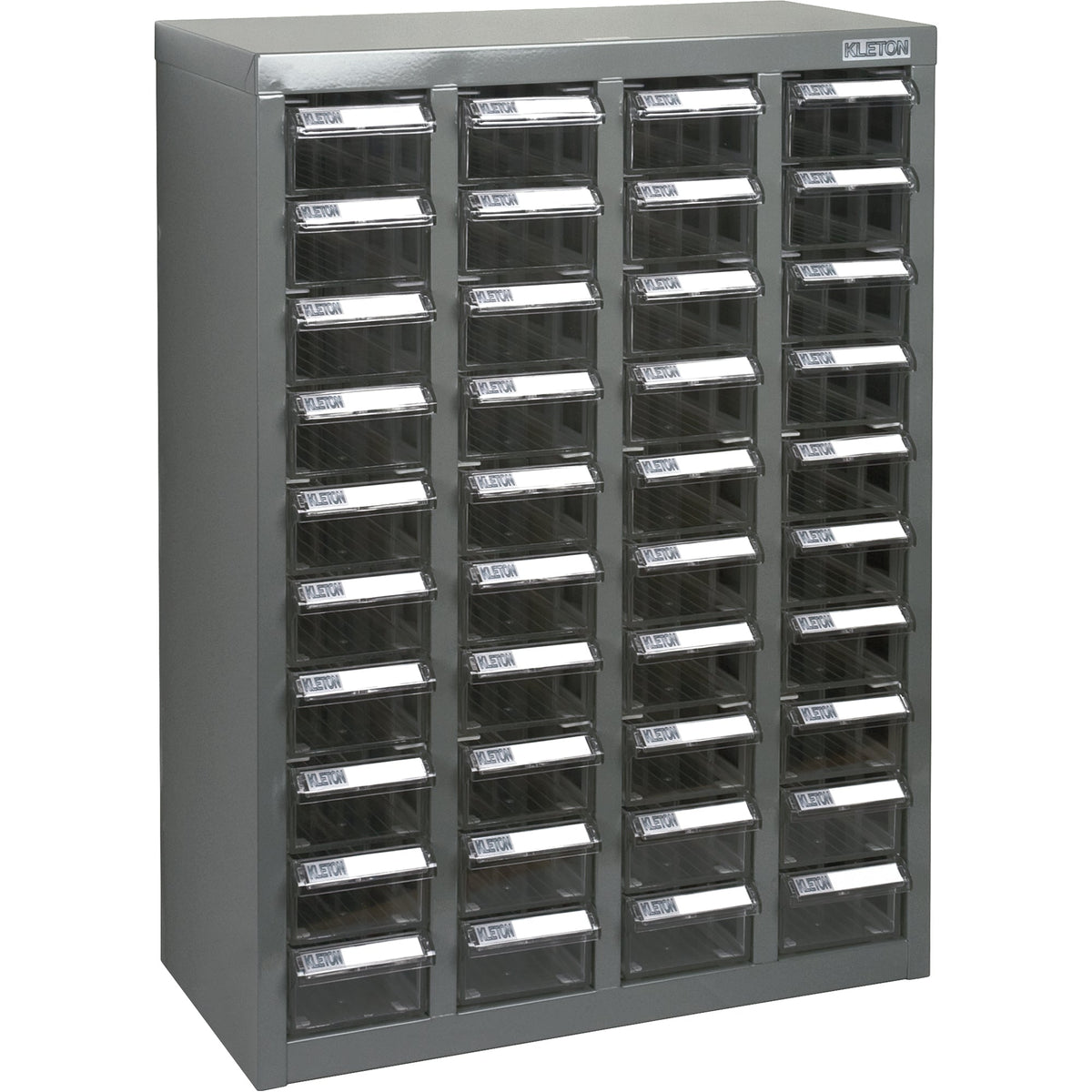 Meuble à tiroirs KPC-600, acier galvanisé, 40 tiroirs, 46,5 cm x 22 cm x 64,3 cm, gris