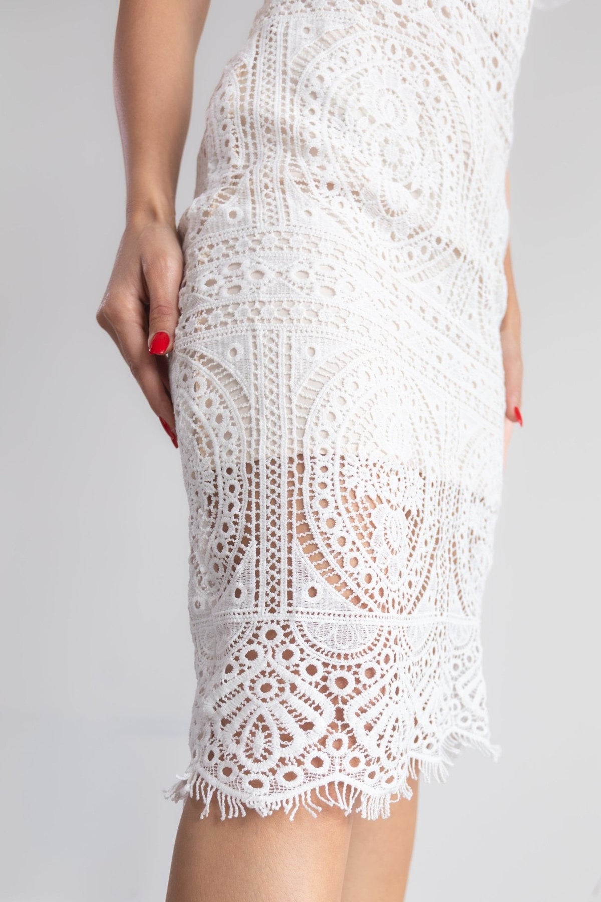 Robe Blanche Chic