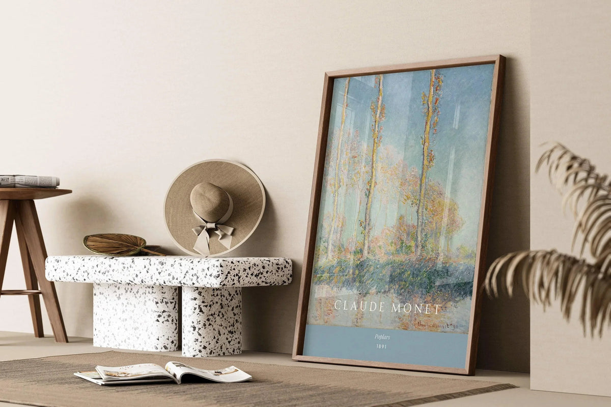 Claude Monet - Poplars | Famous Art (available handframed or unframed)