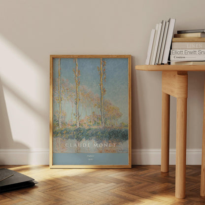 Claude Monet - Poplars | Famous Art (available handframed or unframed)