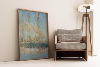 Claude Monet - Poplars | Famous Art (available handframed or unframed)