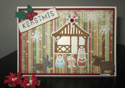 Marianne Design : Dies & Tampons Collectables - Chalet de Noël