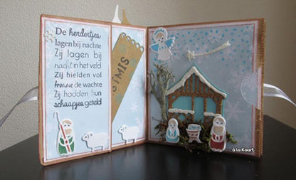 Marianne Design : Dies & Tampons Collectables - Chalet de Noël