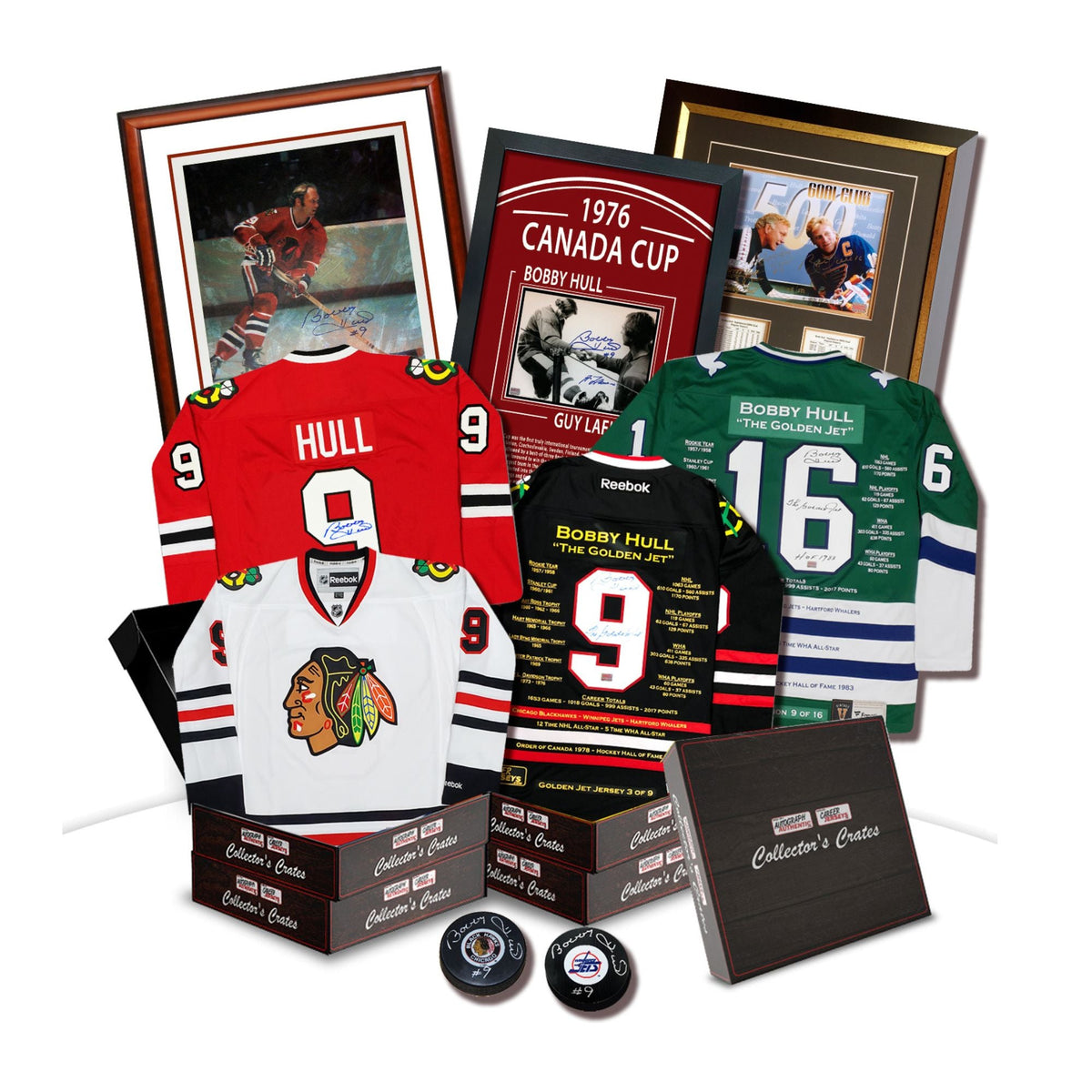 Collector's Crate Mystery Box - Bobby Hull Golden Series /20