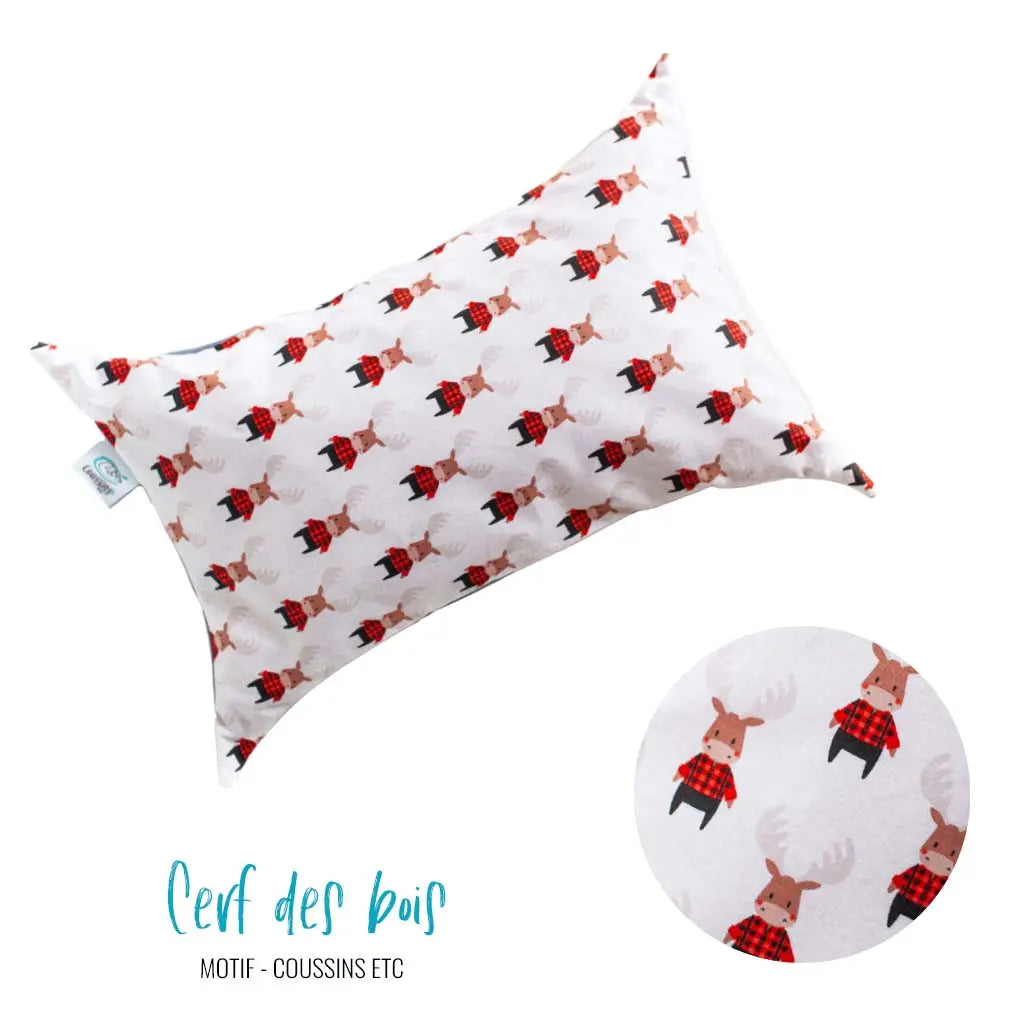 Mini-oreiller « Cerf des bois »