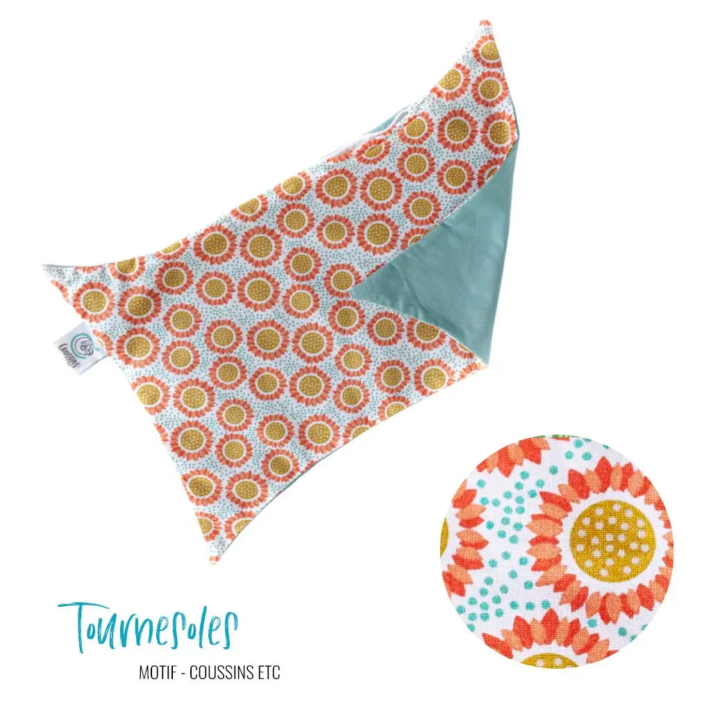 Mini oreiller « Tournesols »