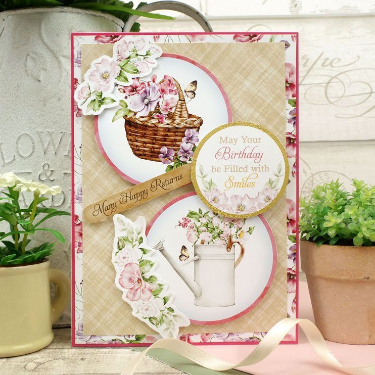 Cut & Craft Pack Économique - Un jardin de campagne anglais