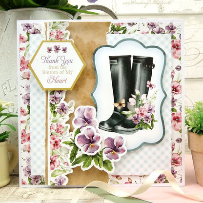 Cut & Craft Pack Économique - Un jardin de campagne anglais