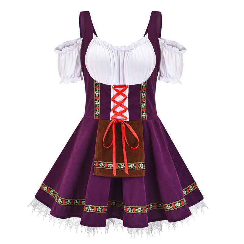 Women’s Beer Festival Costume – Oktoberfest-Inspired Performance Outfit & Party Dress