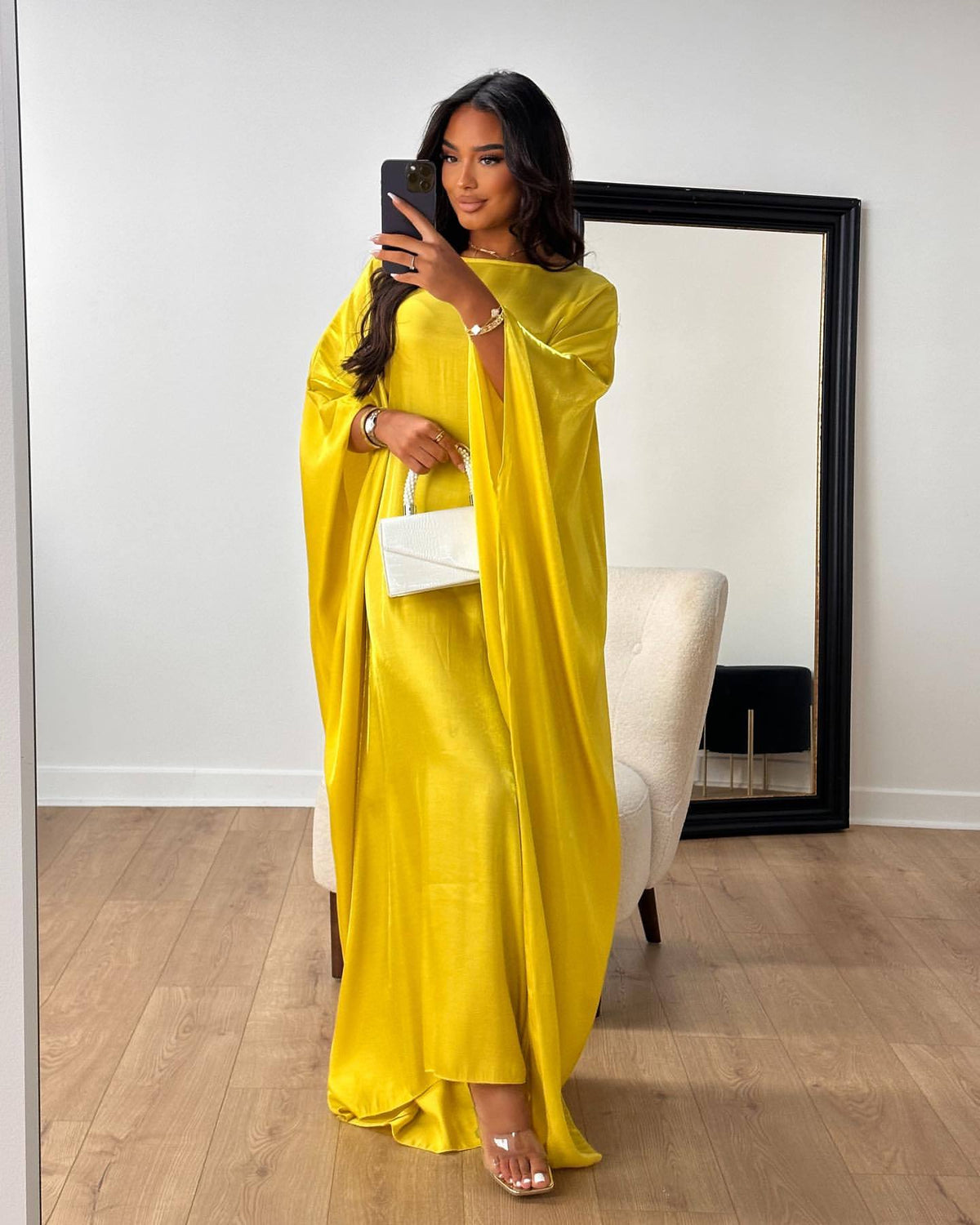 Women's Glitter Party Dress Robe – Elegant Long Evening Dress LR770