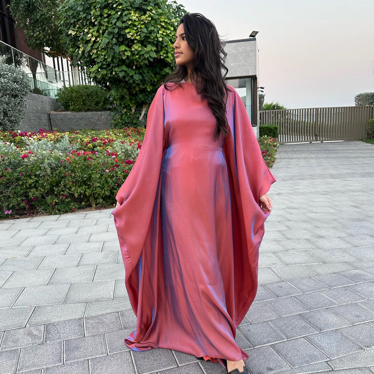 Women's Glitter Party Dress Robe – Elegant Long Evening Dress LR770