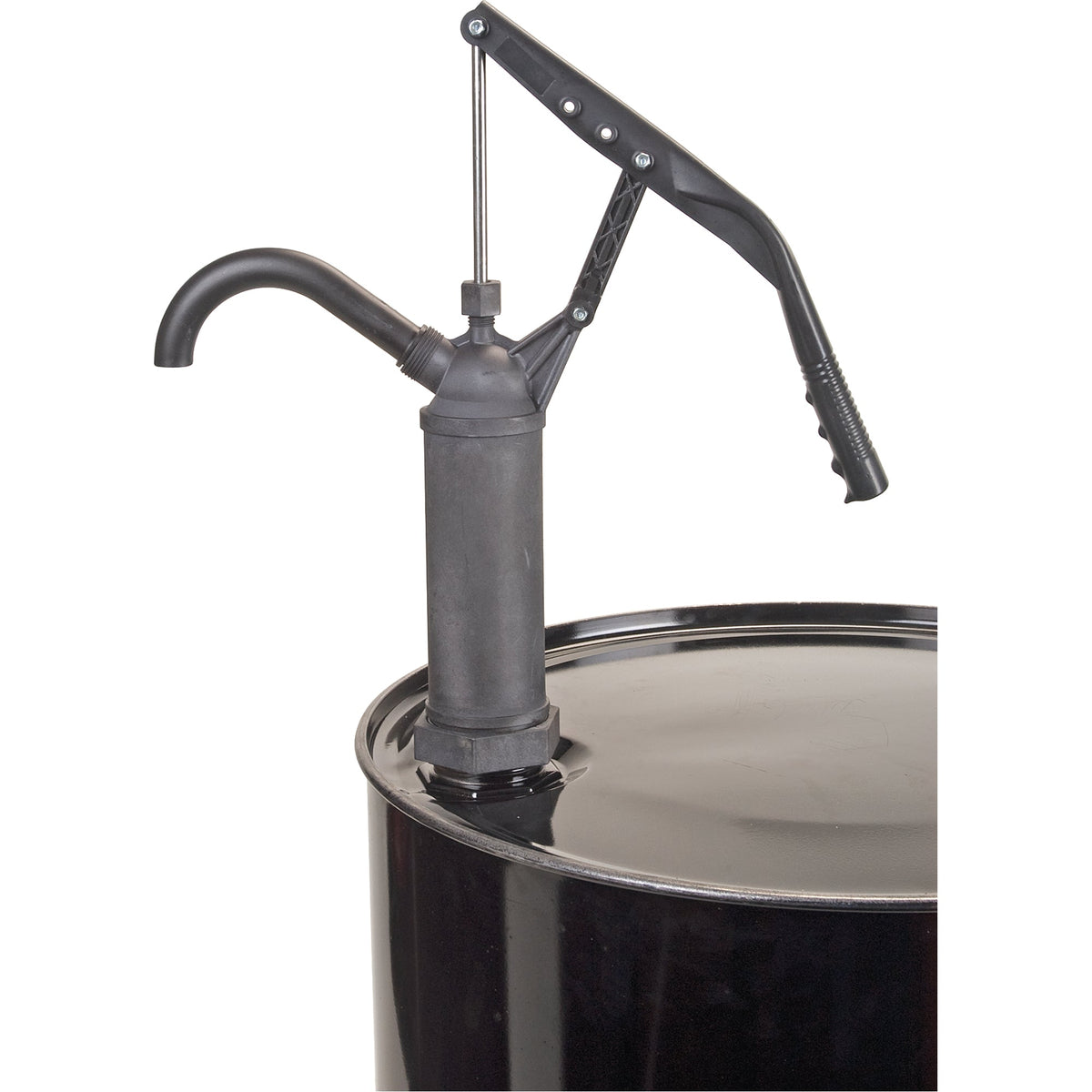 Pompe à fût à levier, polypropylène, 14 oz/course, convient aux fûts de 5 à 55 gal.