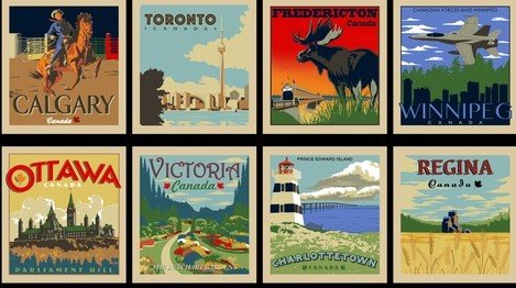Discover Canada - Cities #1 - Panel