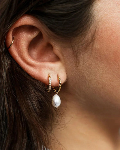 Boucles d'oreilles perle de rêve