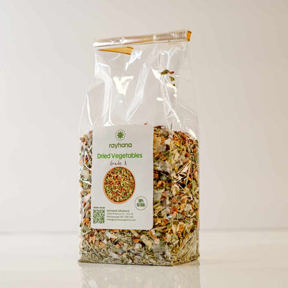 Mélange de Légumes Secs Naturels – Mélange Déshydraté Universel de Catégorie A