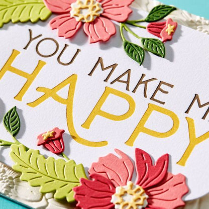 Plaque d'impression You Make Me Happy de la collection BetterPress