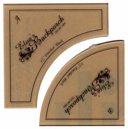 Le gabarit Drunkards Paths d'Elisa's Backporch Design