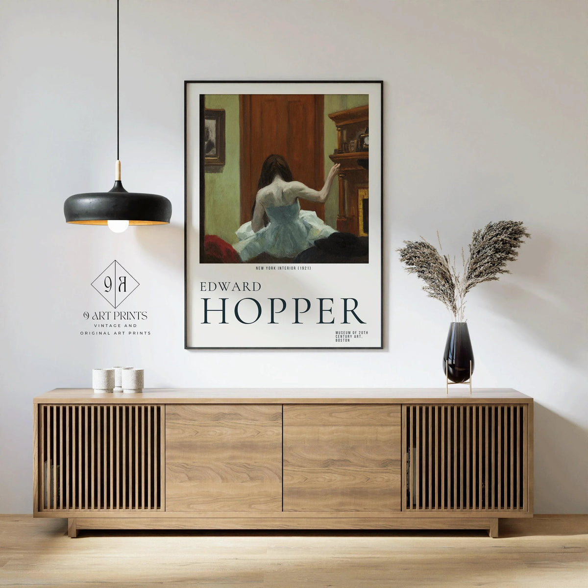 Edward Hopper - New York Interior | Famous Art (available handframed or unframed)
